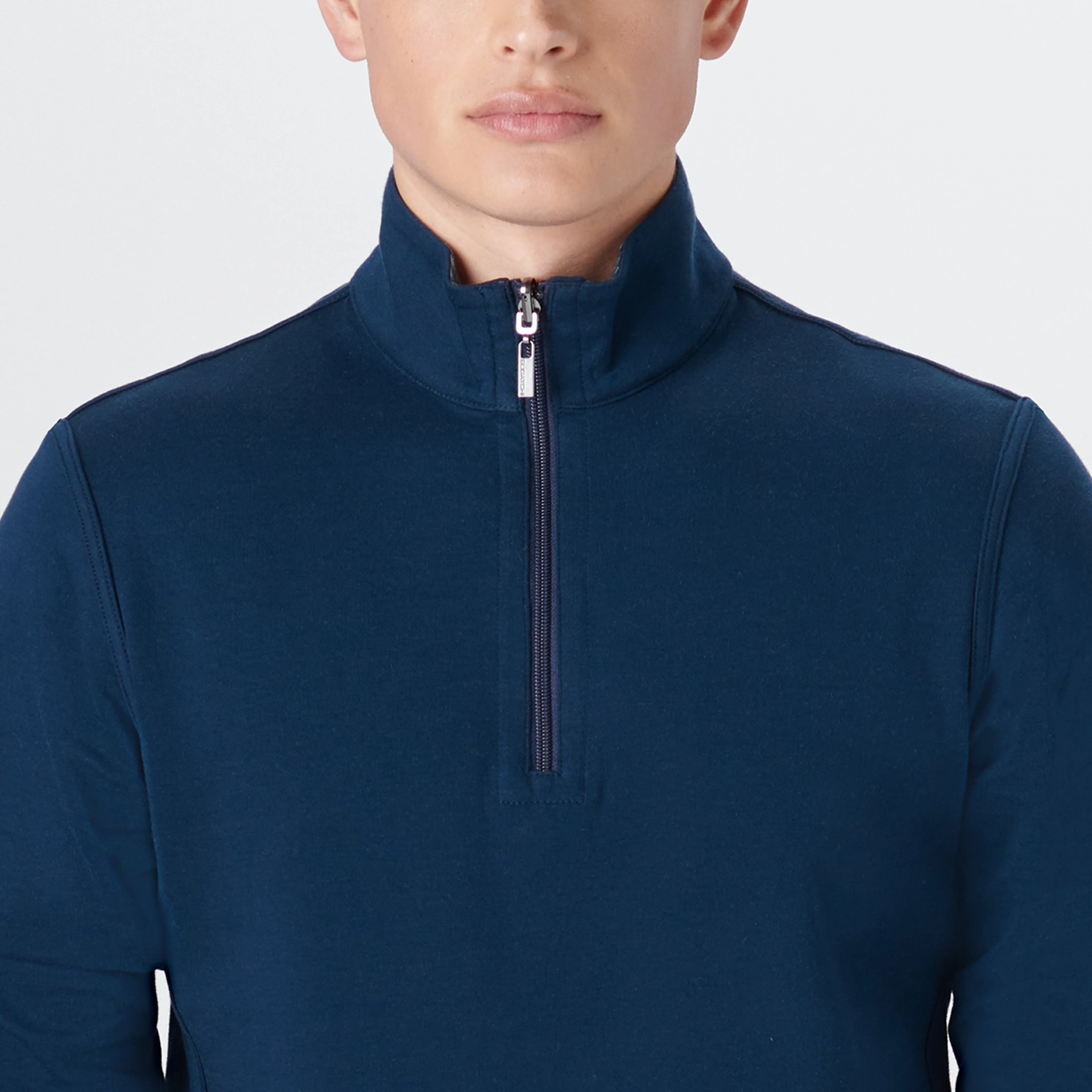 Reversible Long Sleeve Quarter Zip Pullover