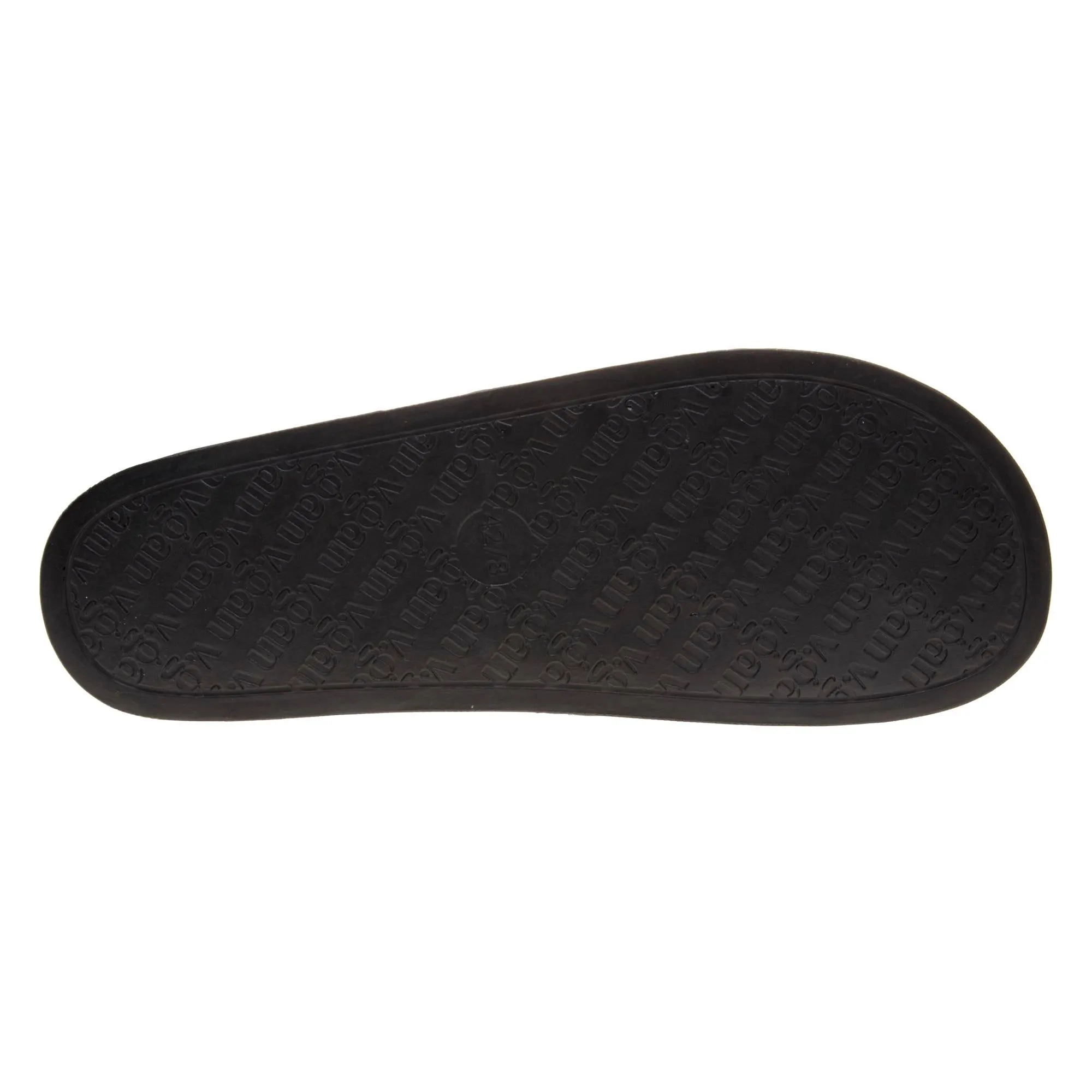 Rice Women's Vegan Slide Sandals | Black