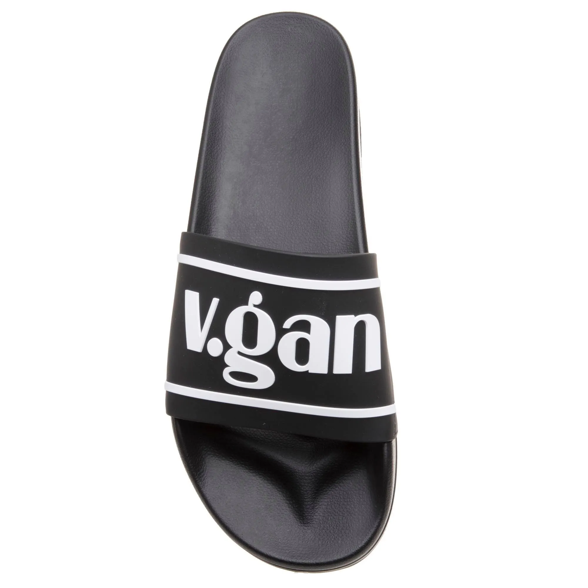 Rice Women's Vegan Slide Sandals | Black