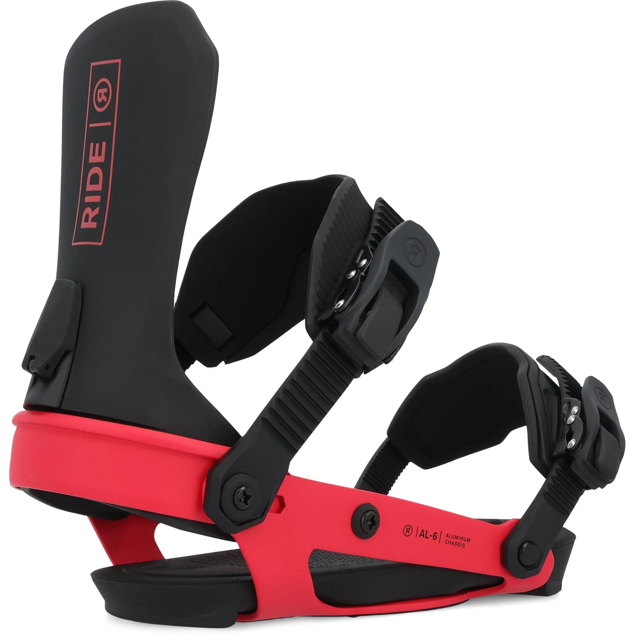 Ride Womens AL-6 Snowboard Binding Black 2025