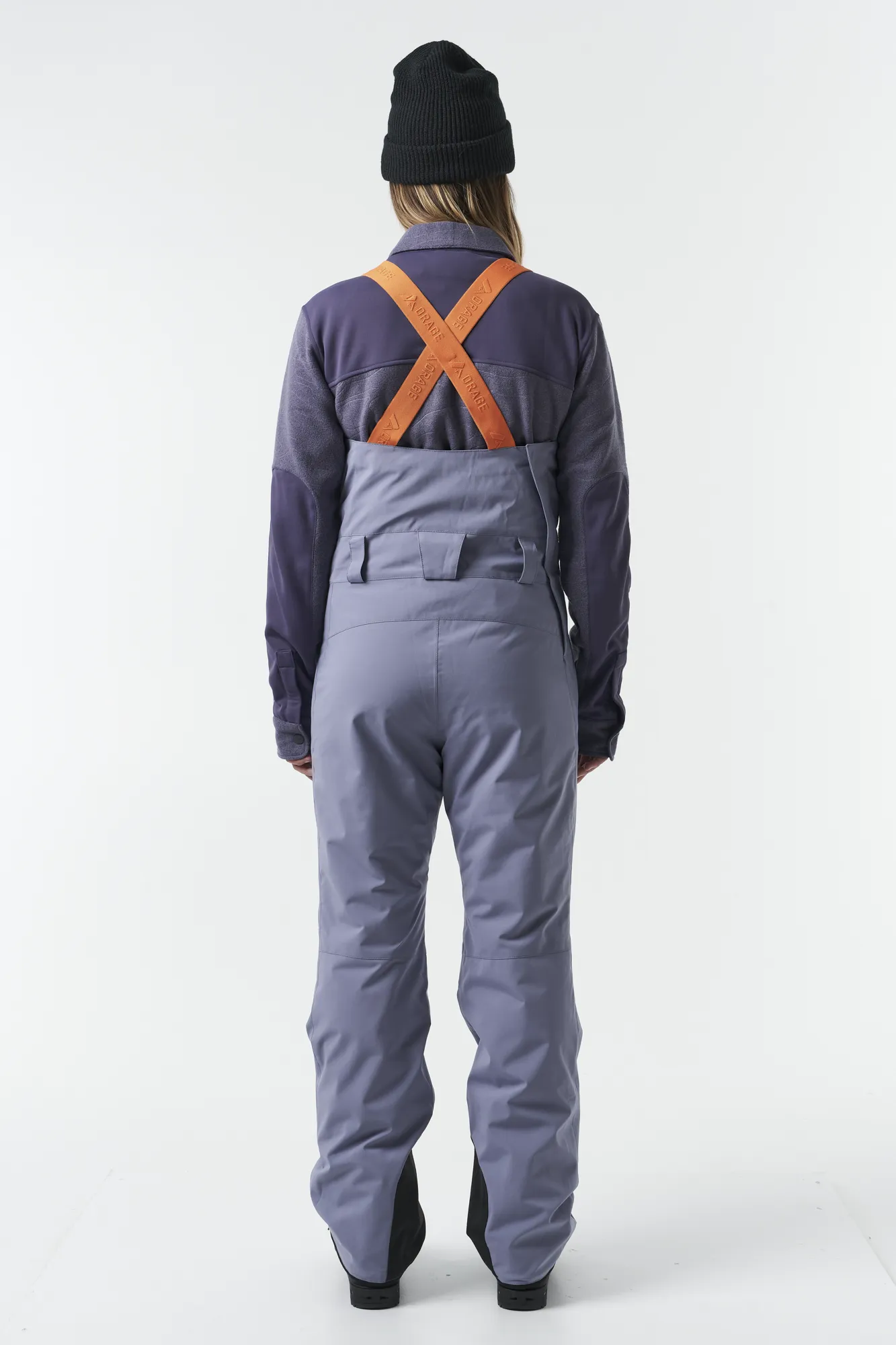 Ridge Insulated Bib-Dark iris