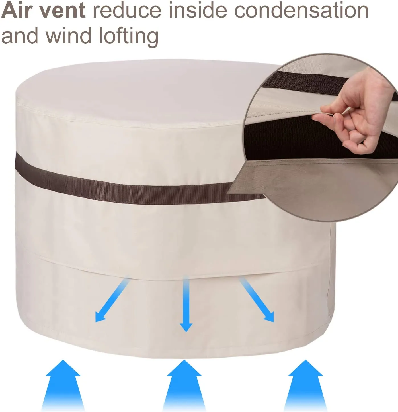 Round Fire Pit Covers