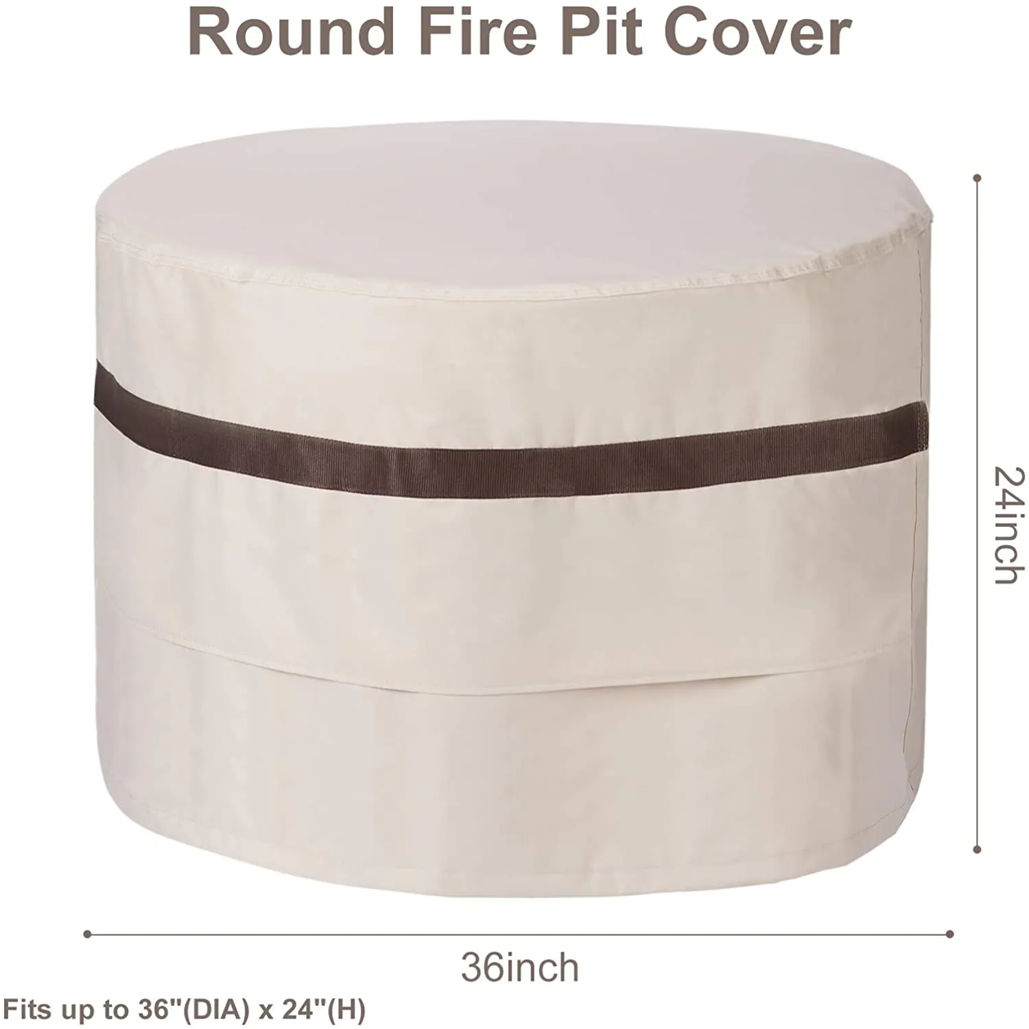Round Fire Pit Covers