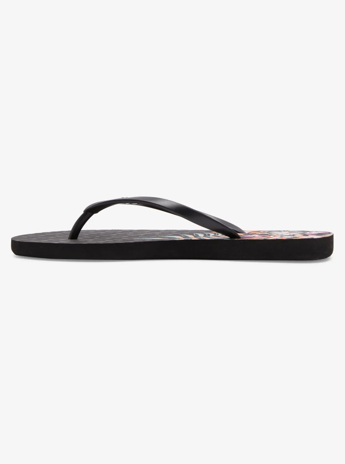 ROXY Viva Stamp Thong - Black Floral