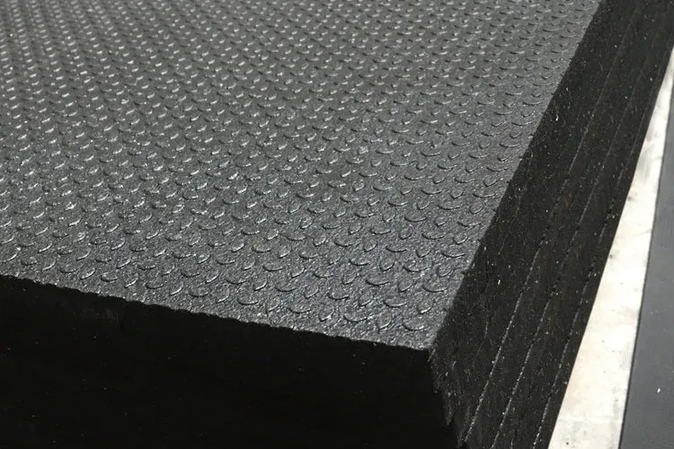 Rubber Flooring Mats 4x6 3/4"