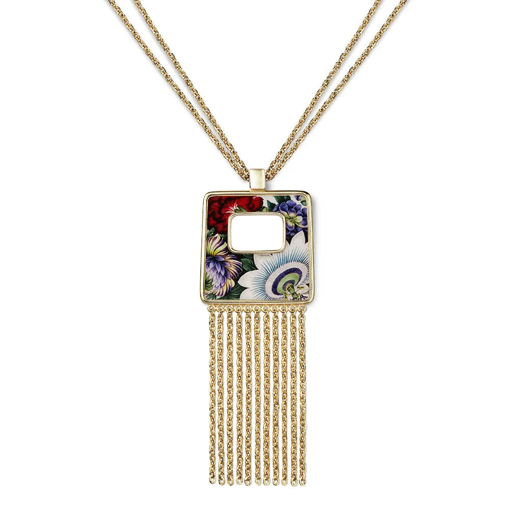 Rudiments Tassel Necklace 30"
