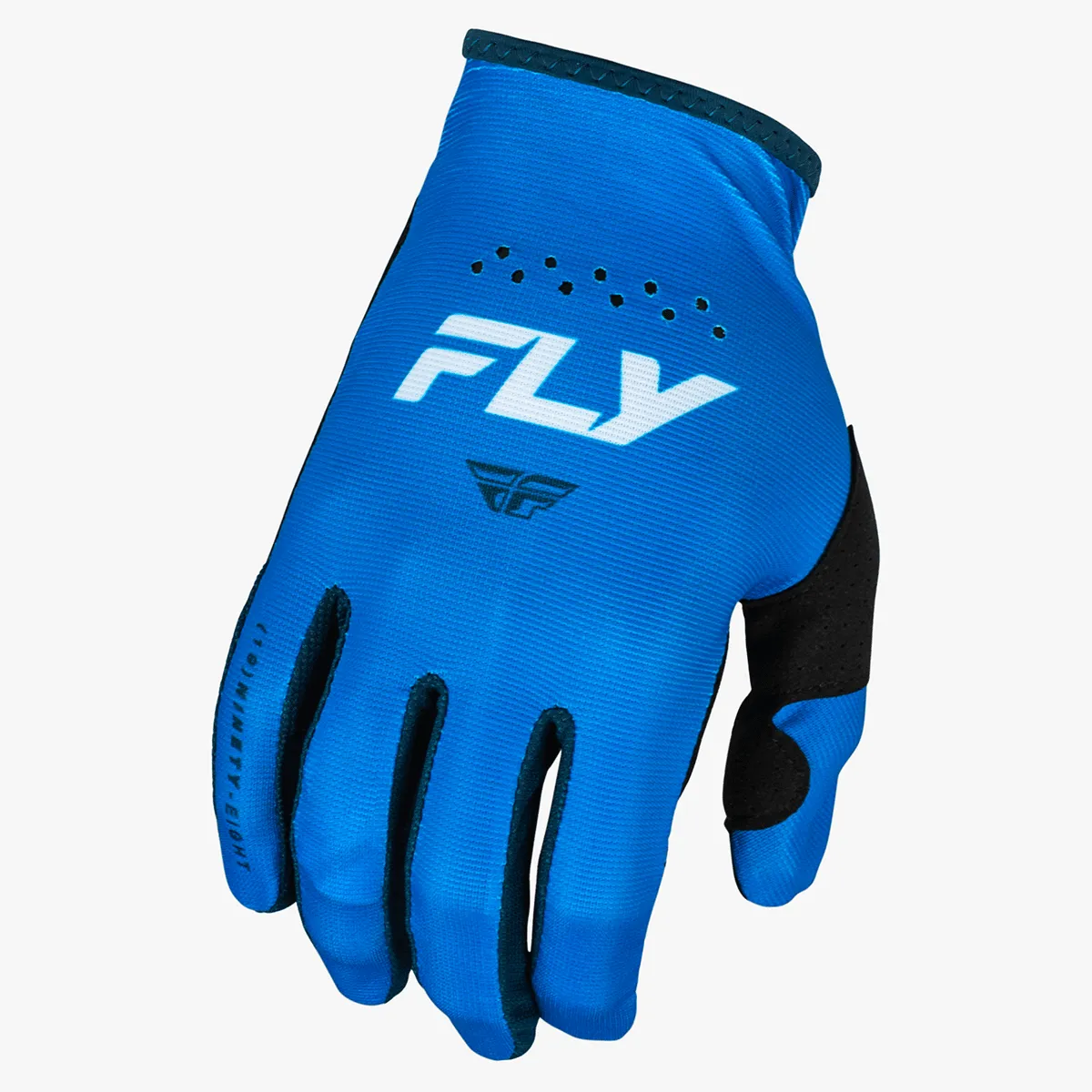 SALES SAMPLE: FLY Racing Lite Gloves Blue/White LG