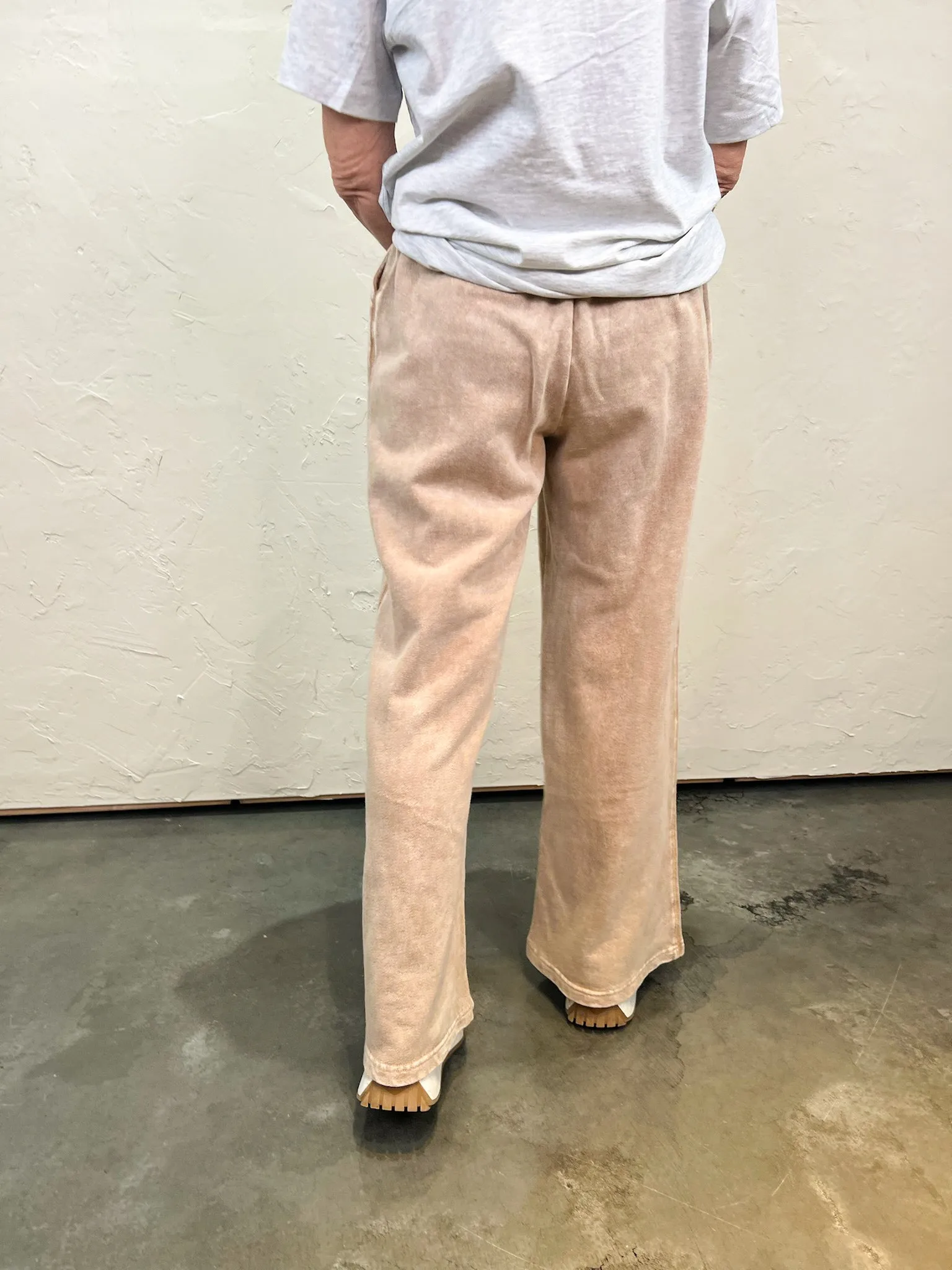 Saturday Drawstring Sweat - Dark Taupe