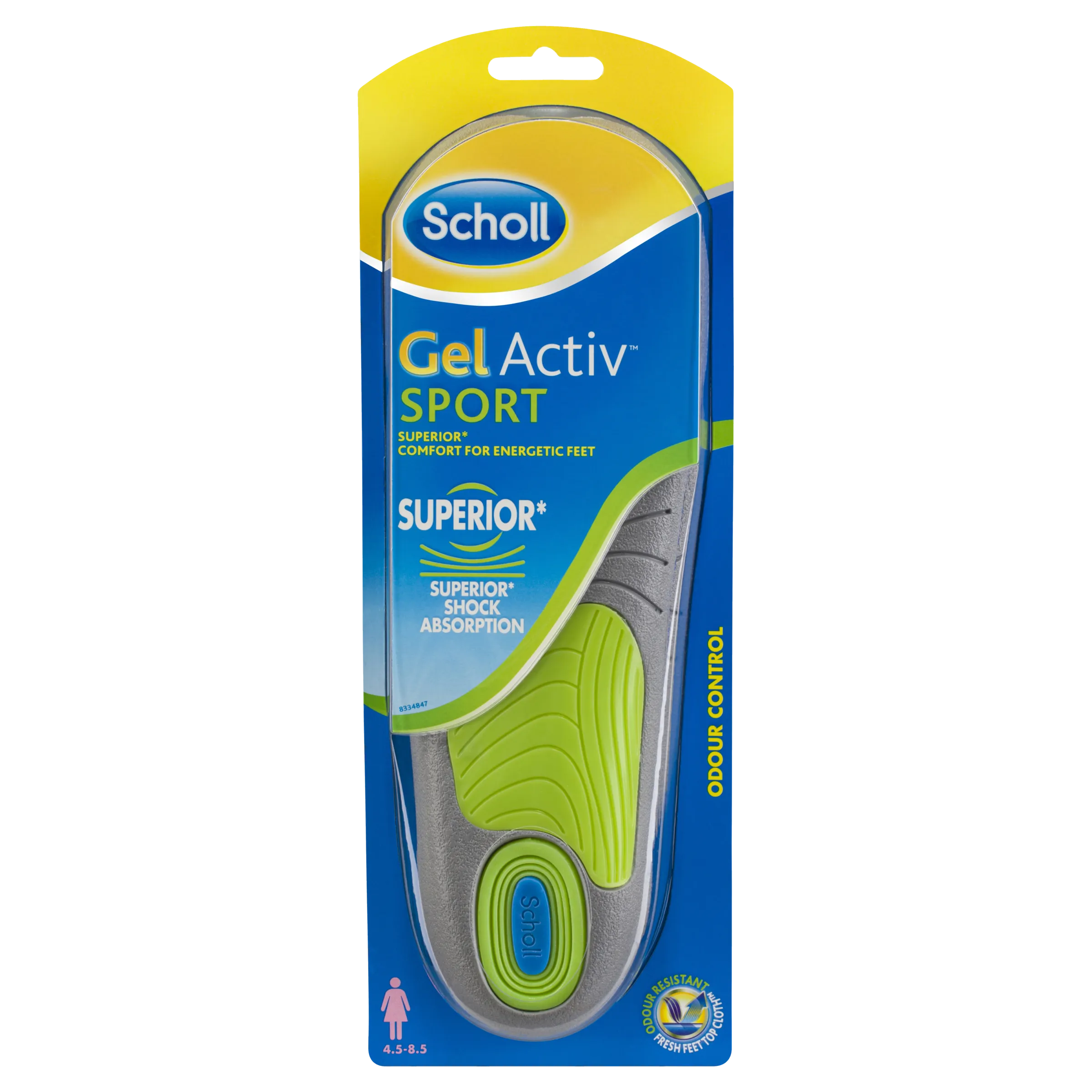 Scholl GelActiv Women's Insoles for Sport