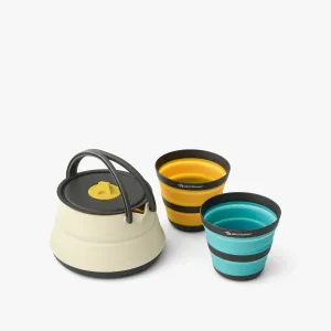 Sea to Summit Frontier Ultralight Collapsible Kettle Set (2 Person, 3 Piece)