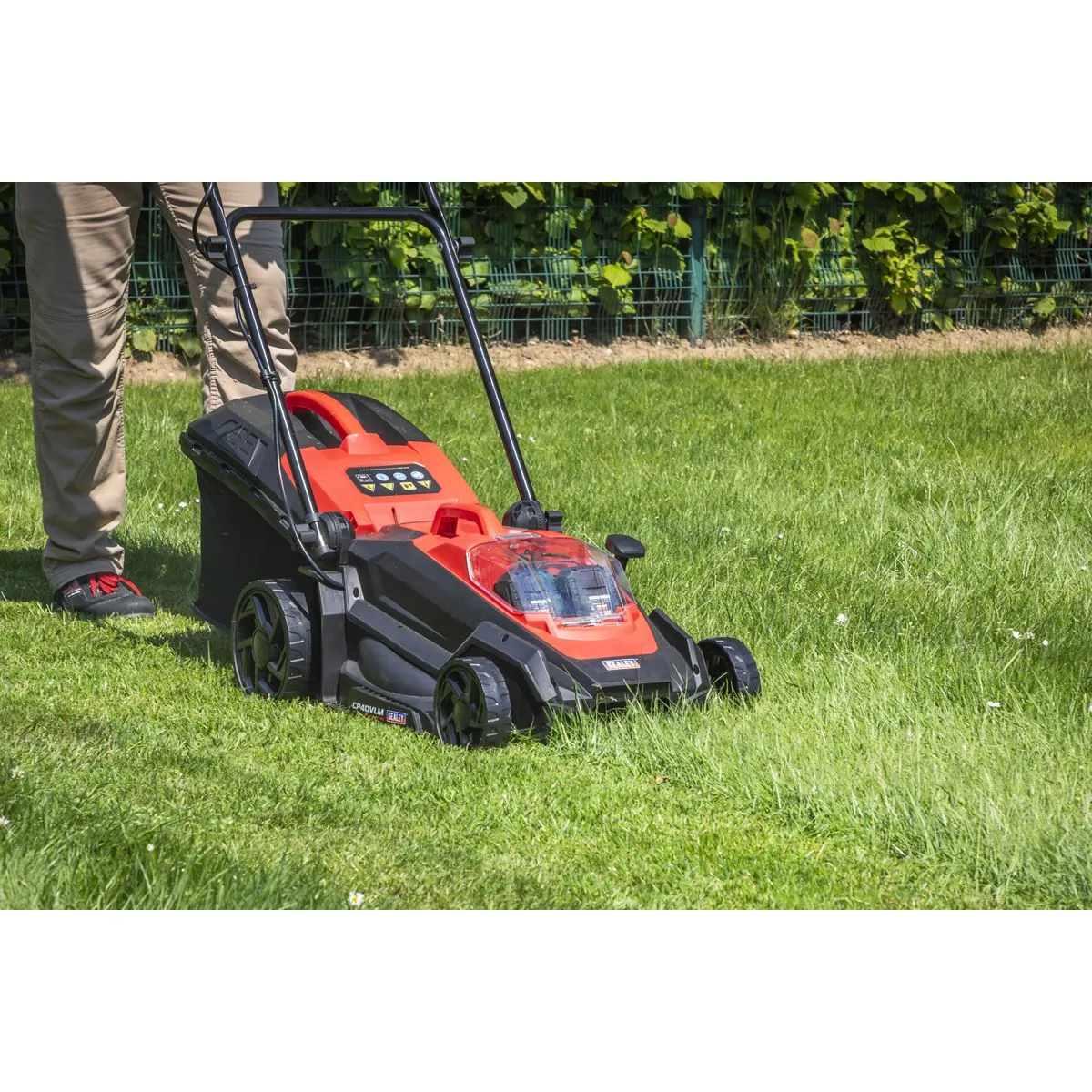 Sealey Cordless Lawn Mower 40V SV20 Series 40cm - Body Only