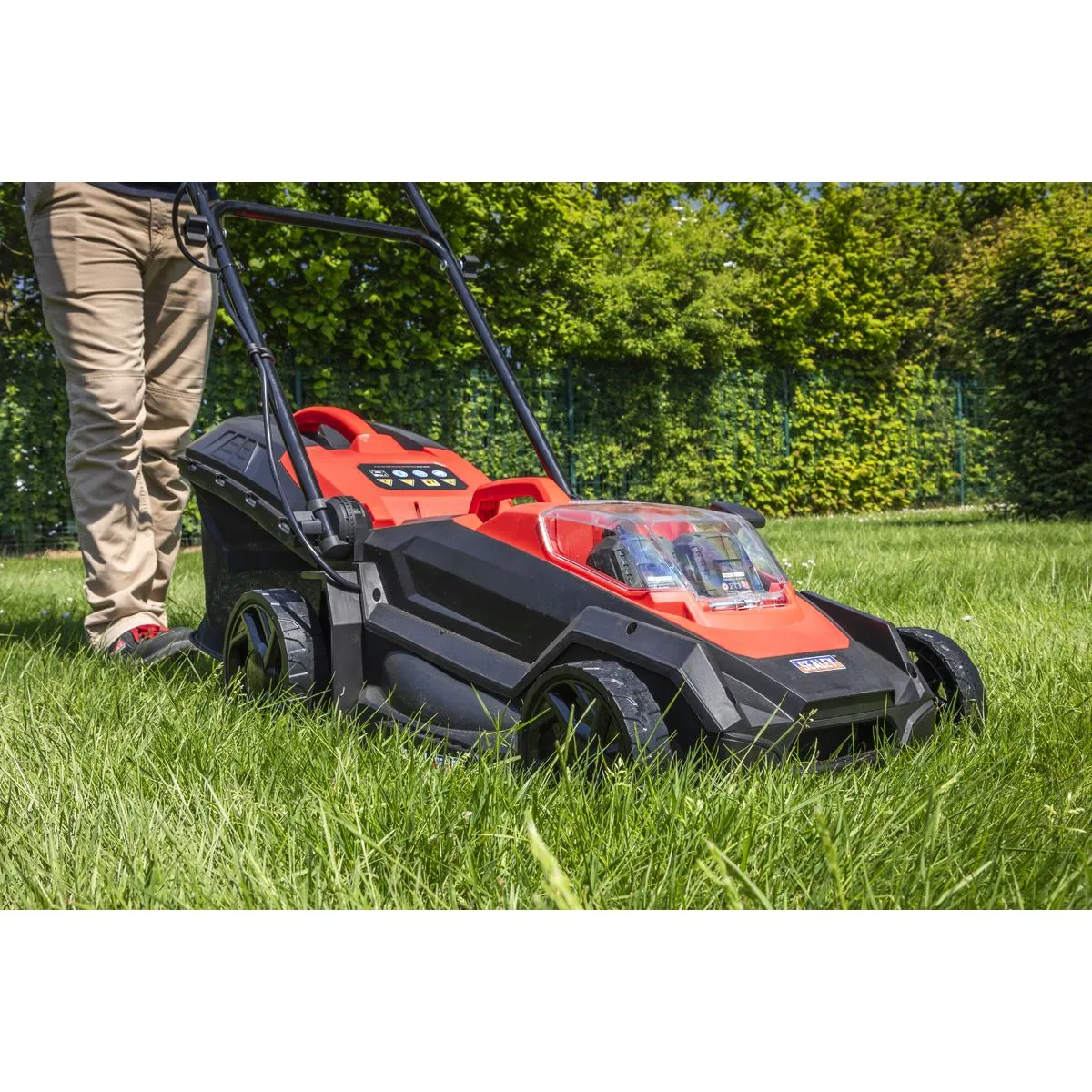 Sealey Cordless Lawn Mower 40V SV20 Series 40cm - Body Only