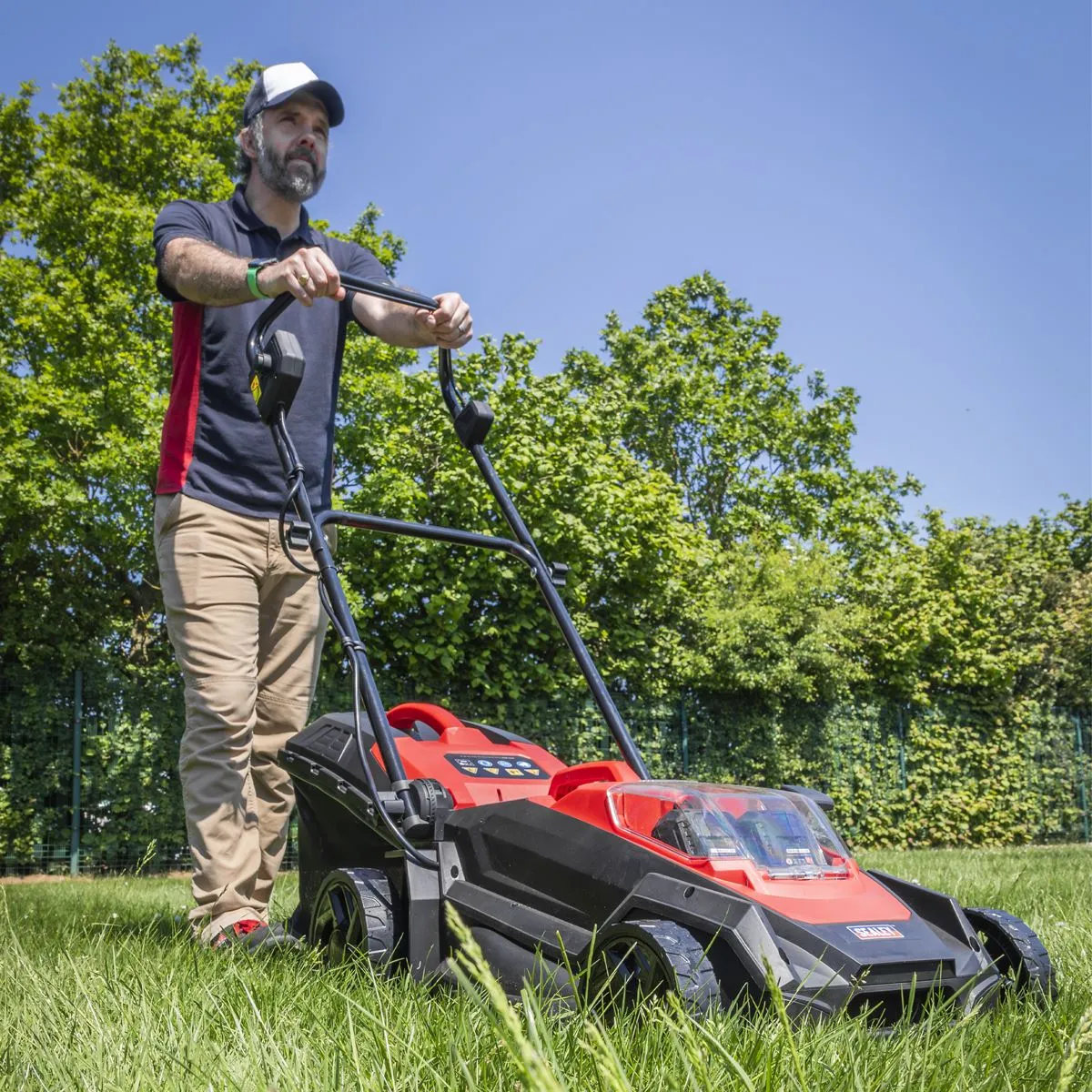Sealey Cordless Lawn Mower 40V SV20 Series 40cm - Body Only