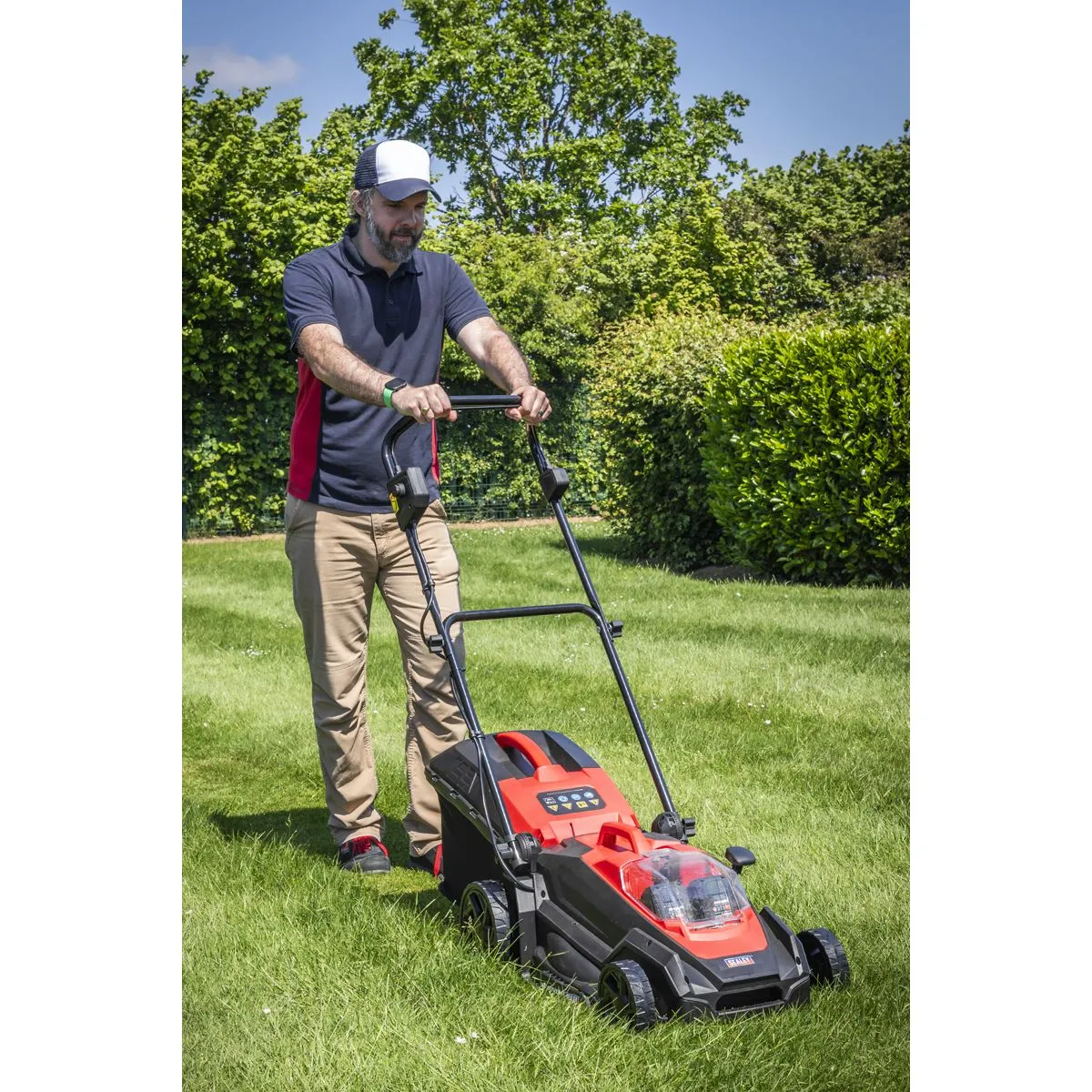 Sealey Cordless Lawn Mower 40V SV20 Series 40cm - Body Only