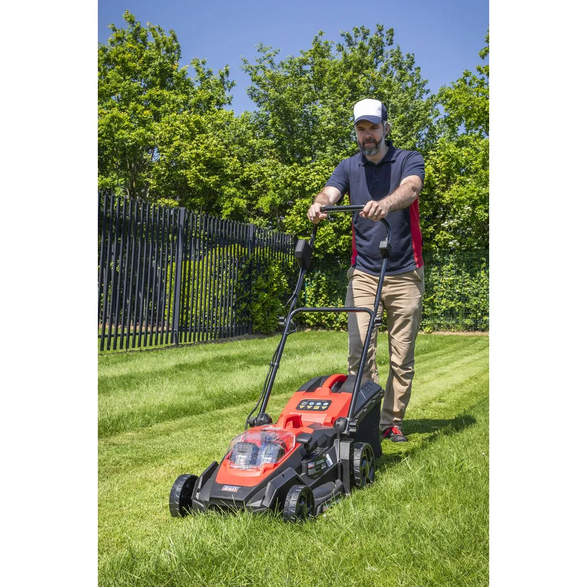 Sealey Cordless Lawn Mower 40V SV20 Series 40cm - Body Only