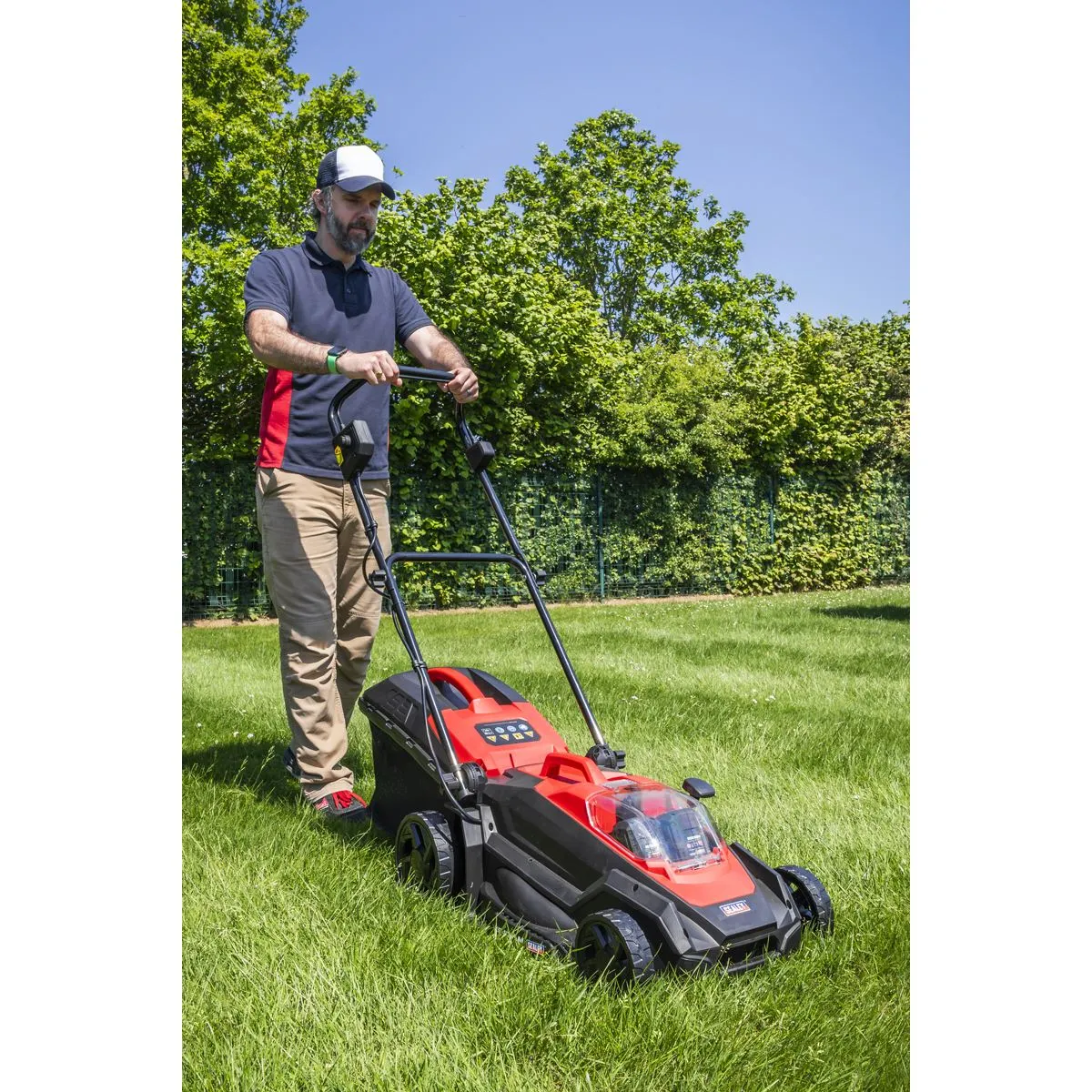 Sealey Cordless Lawn Mower 40V SV20 Series 40cm - Body Only