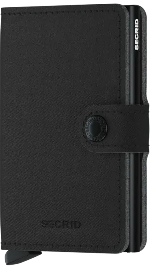 Secrid Mini Wallet - Yard Black (Non-Leather)