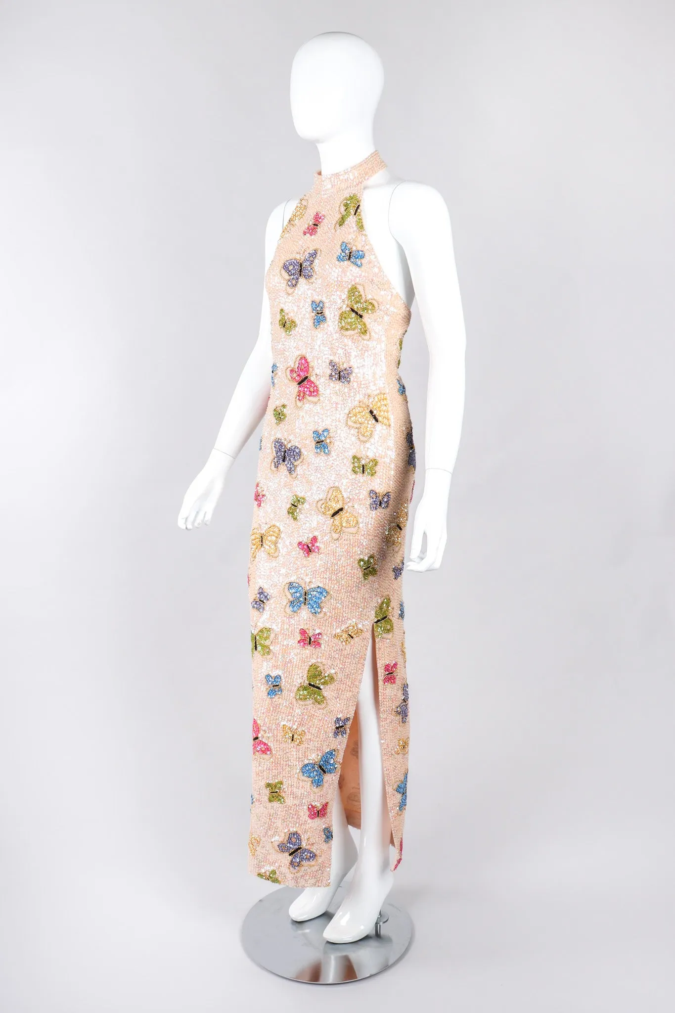 Sequin Butterfly Dress