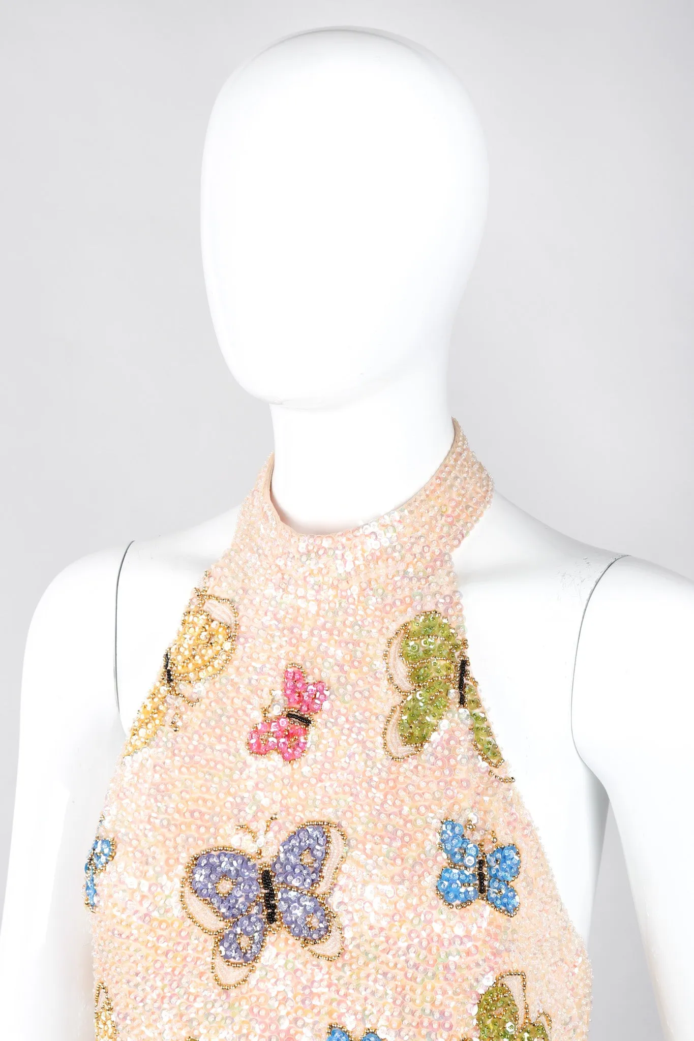Sequin Butterfly Dress