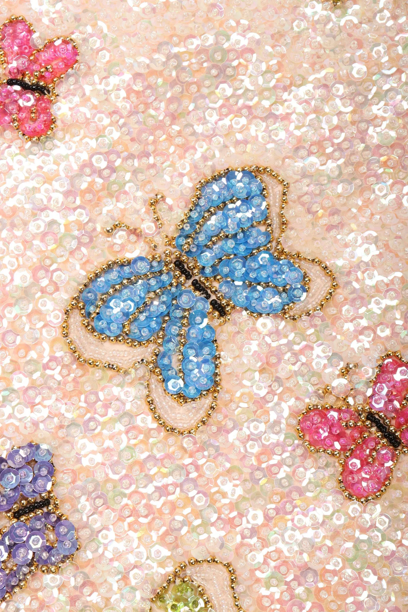 Sequin Butterfly Dress