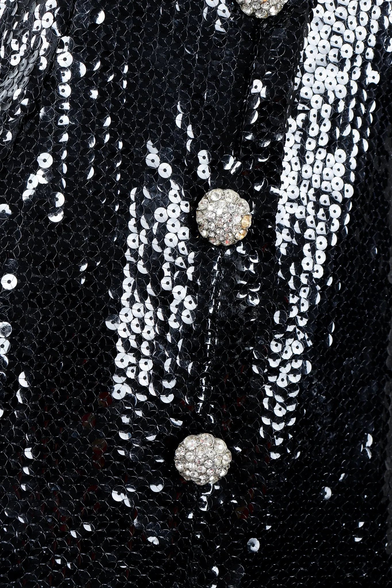 Sequin Ruffle Shoulder Dress