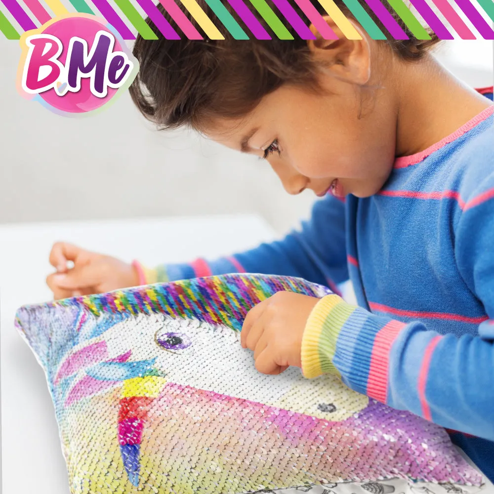 Sequin Surprise Unicorn Pillow for Girls