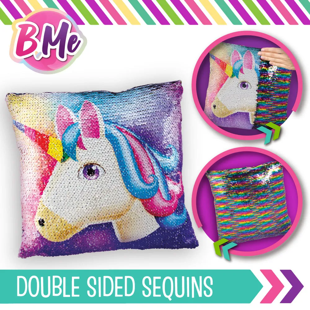 Sequin Surprise Unicorn Pillow for Girls