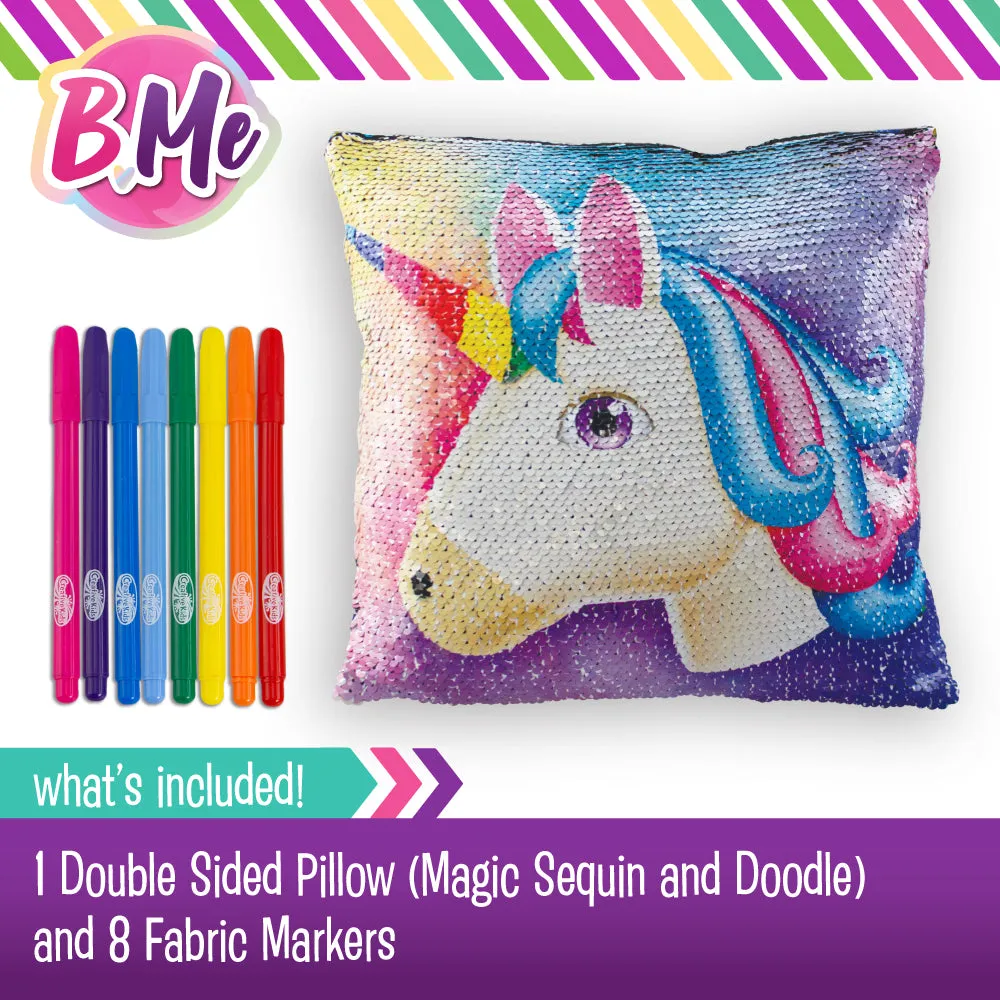 Sequin Surprise Unicorn Pillow for Girls