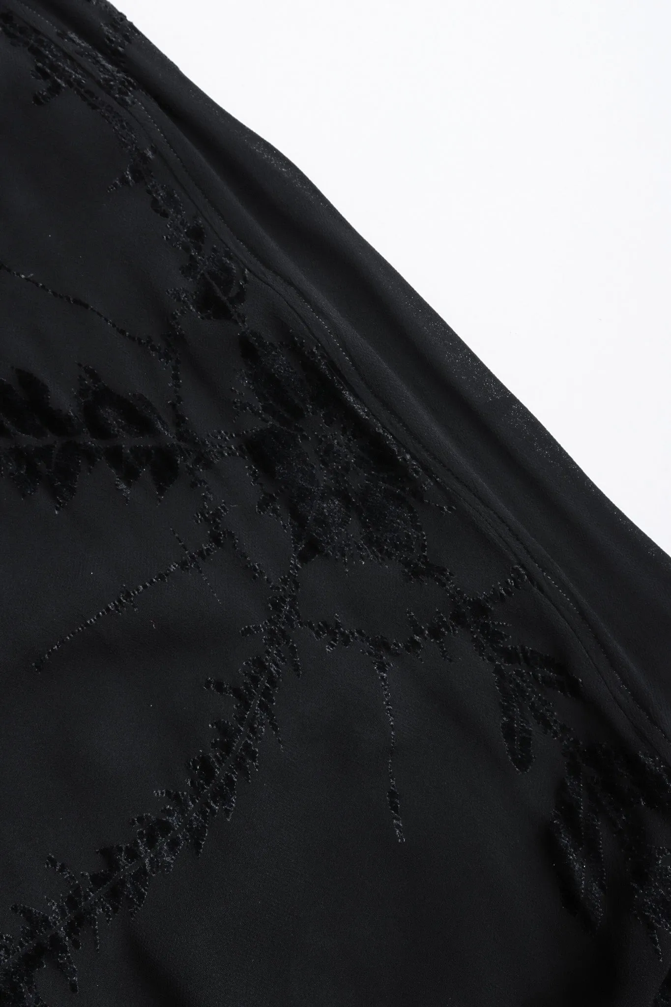 Sheer Burnout Slip Dress