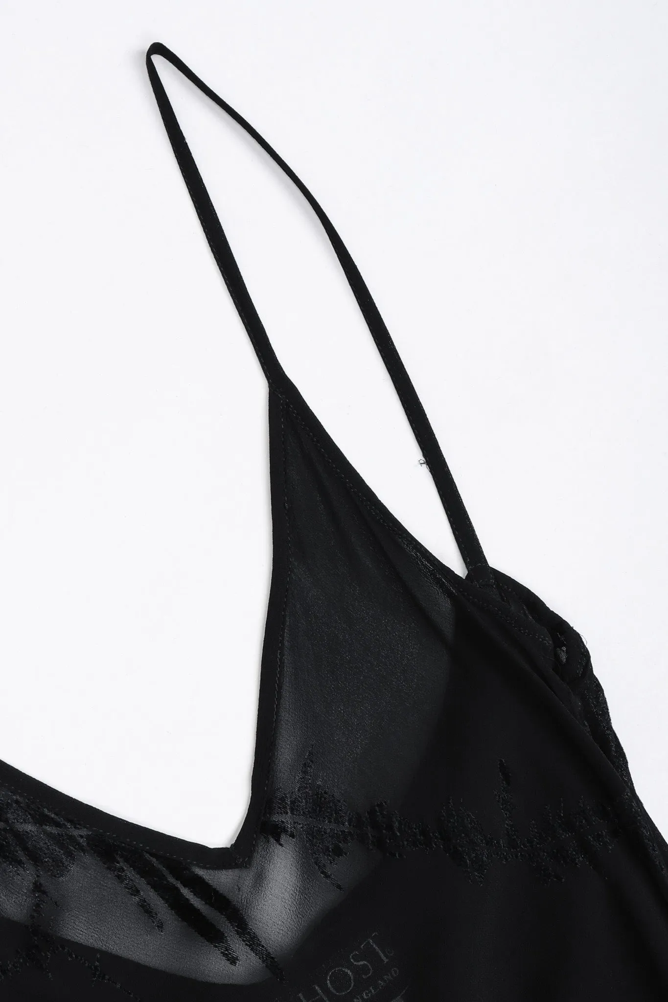Sheer Burnout Slip Dress