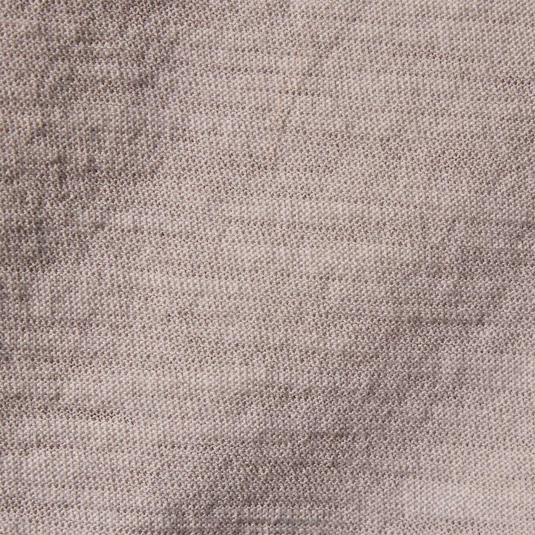 Sheer Slub Casual V Neck - Salt