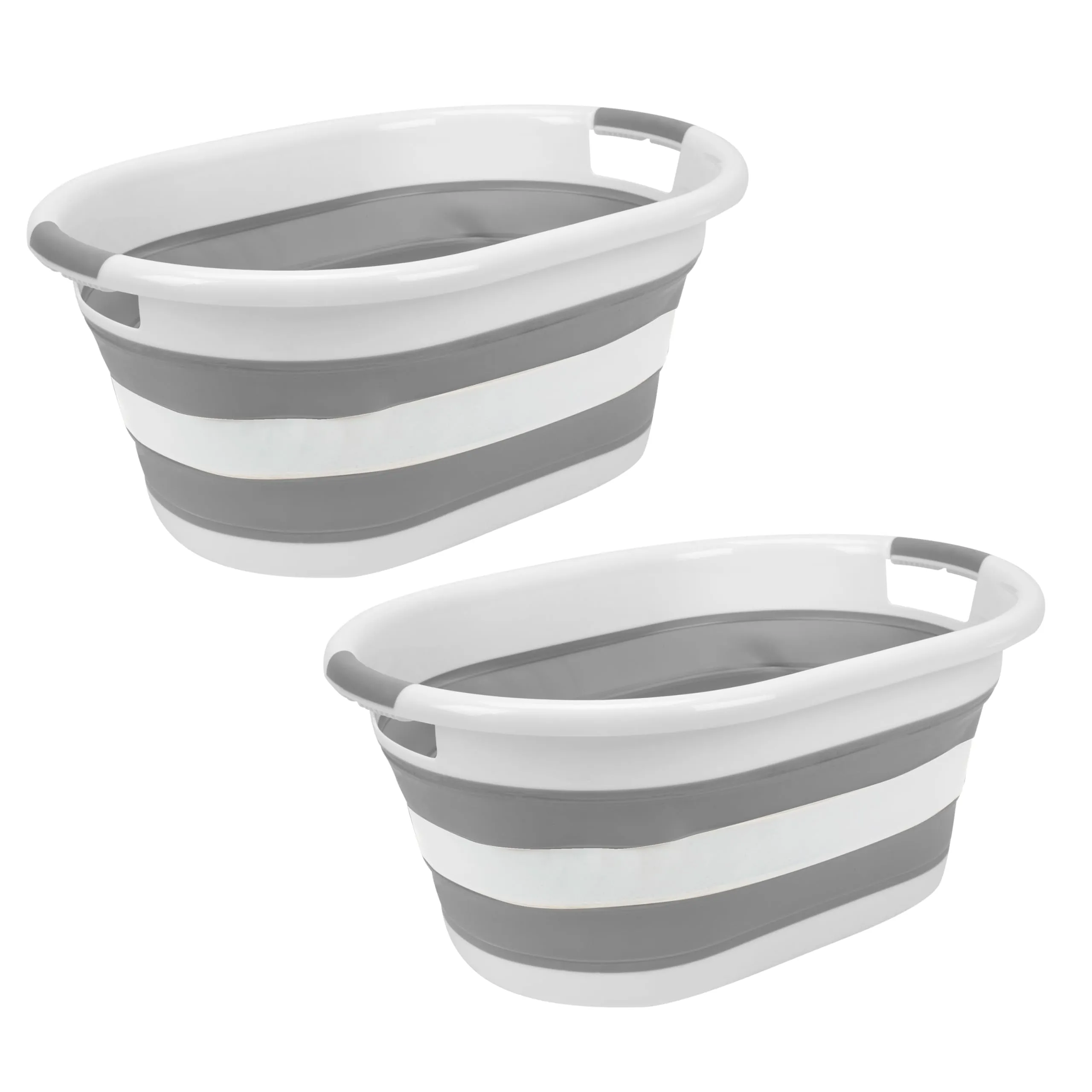 Simplify 2pk Collapsible Laundry Basket | Portable | Space Saver