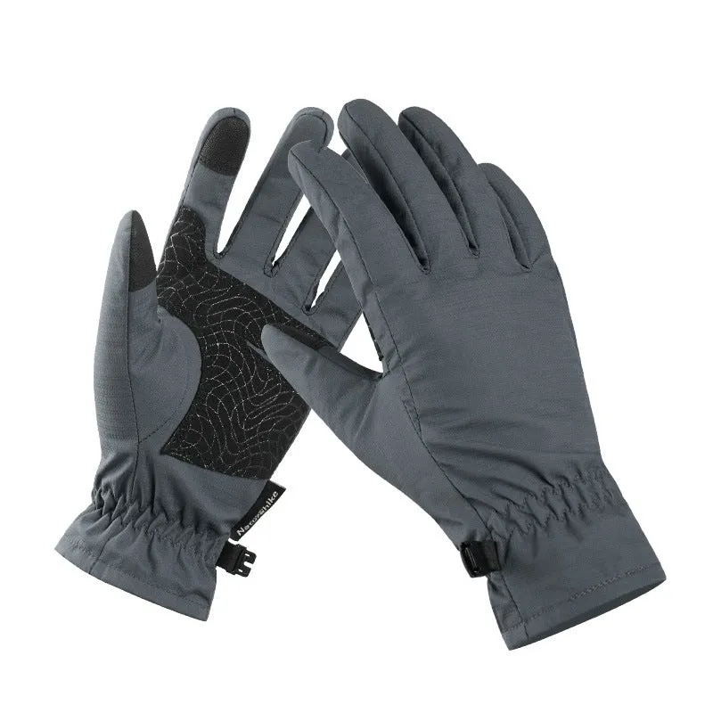 Ski Gloves Waterproof Fleece Thermal Heated Gloves