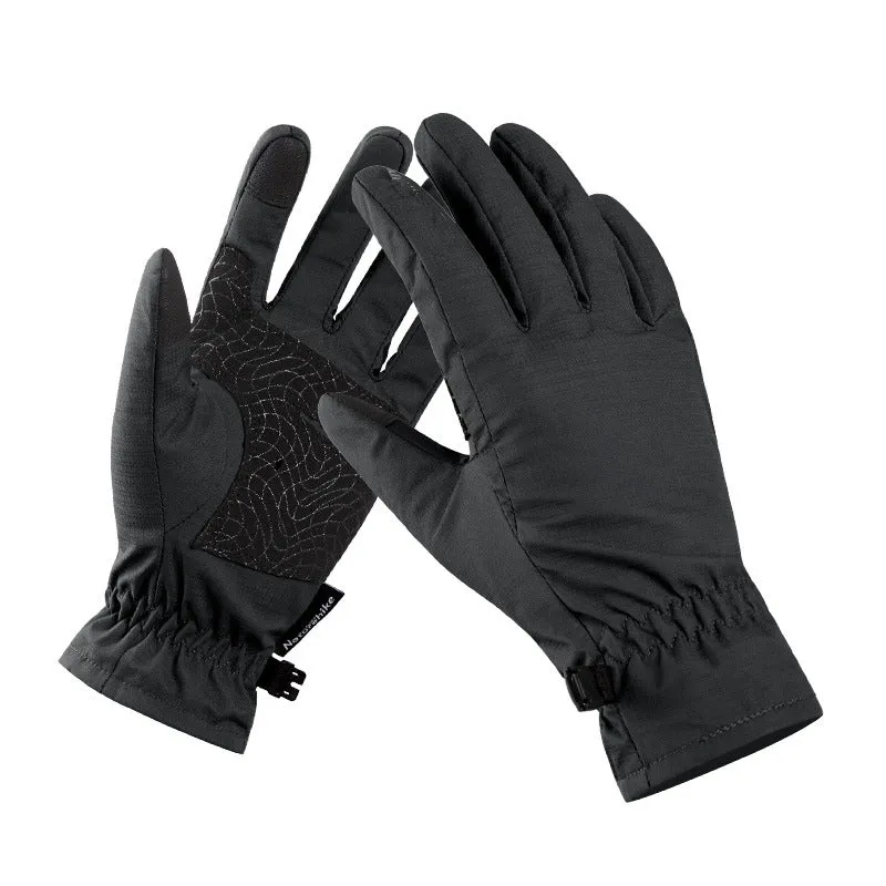 Ski Gloves Waterproof Fleece Thermal Heated Gloves