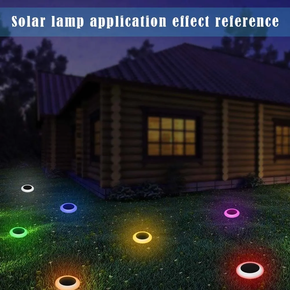 Solar Panel Landscape Lamp