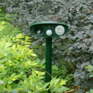 Solar Powered Ultrasonic Animal Repellents For