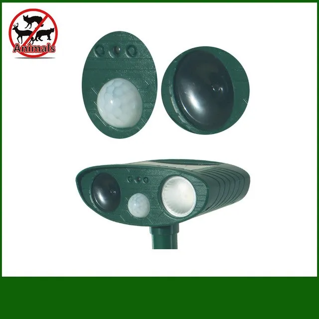 Solar Powered Ultrasonic Animal Repellents For