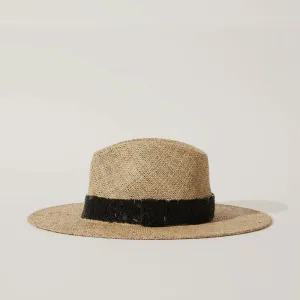 SOMBRERO BRODE HAT - NOIR