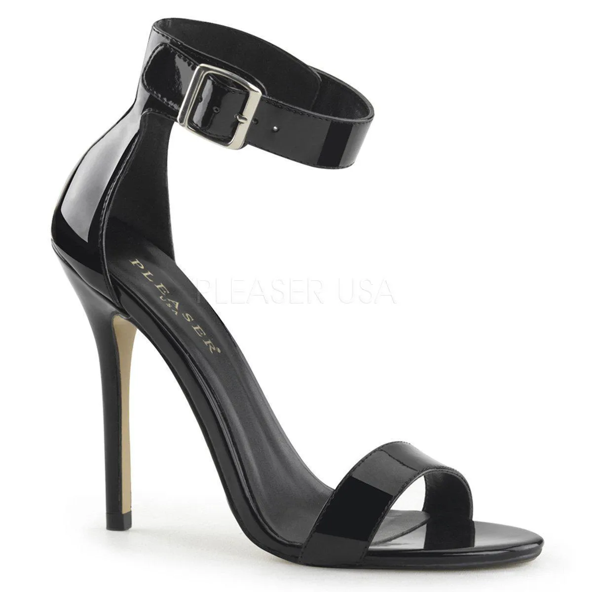 SS-AMUSE-10 Sandal  | Black Patent