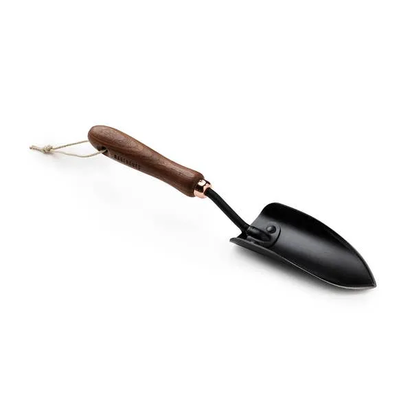 Steel Garden Trowel with Walnut Handle