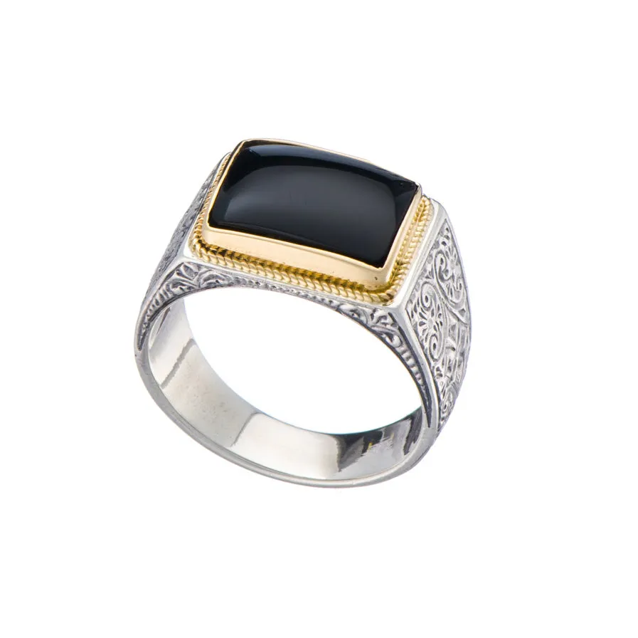 Straight Shank Club Ring