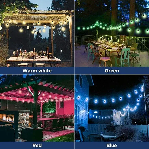 Summer Day 30% OFF🔥 - Waterproof Solar Powered LED Outdoor String Lights
