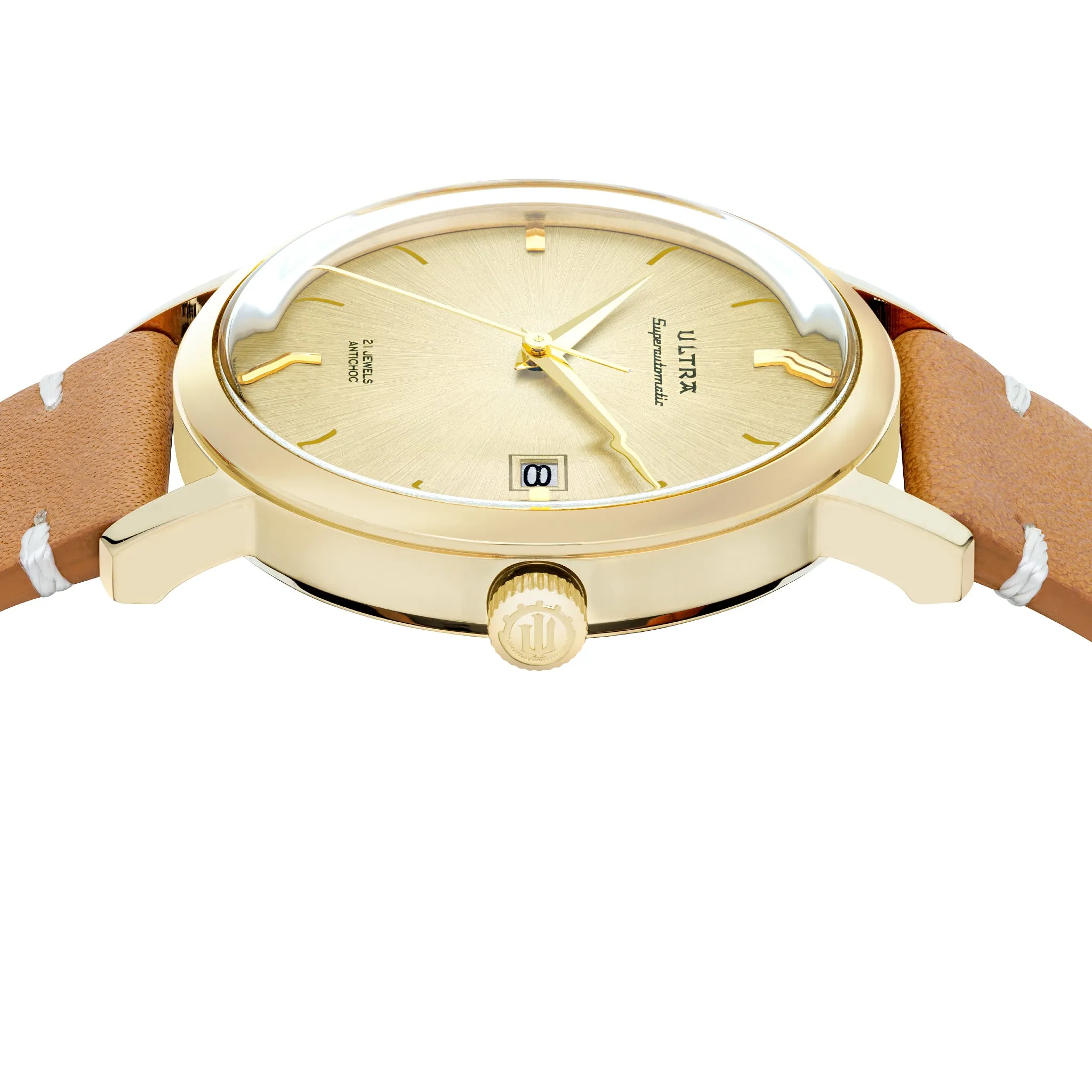 Superautomatic Cuir Sparkling Gold
