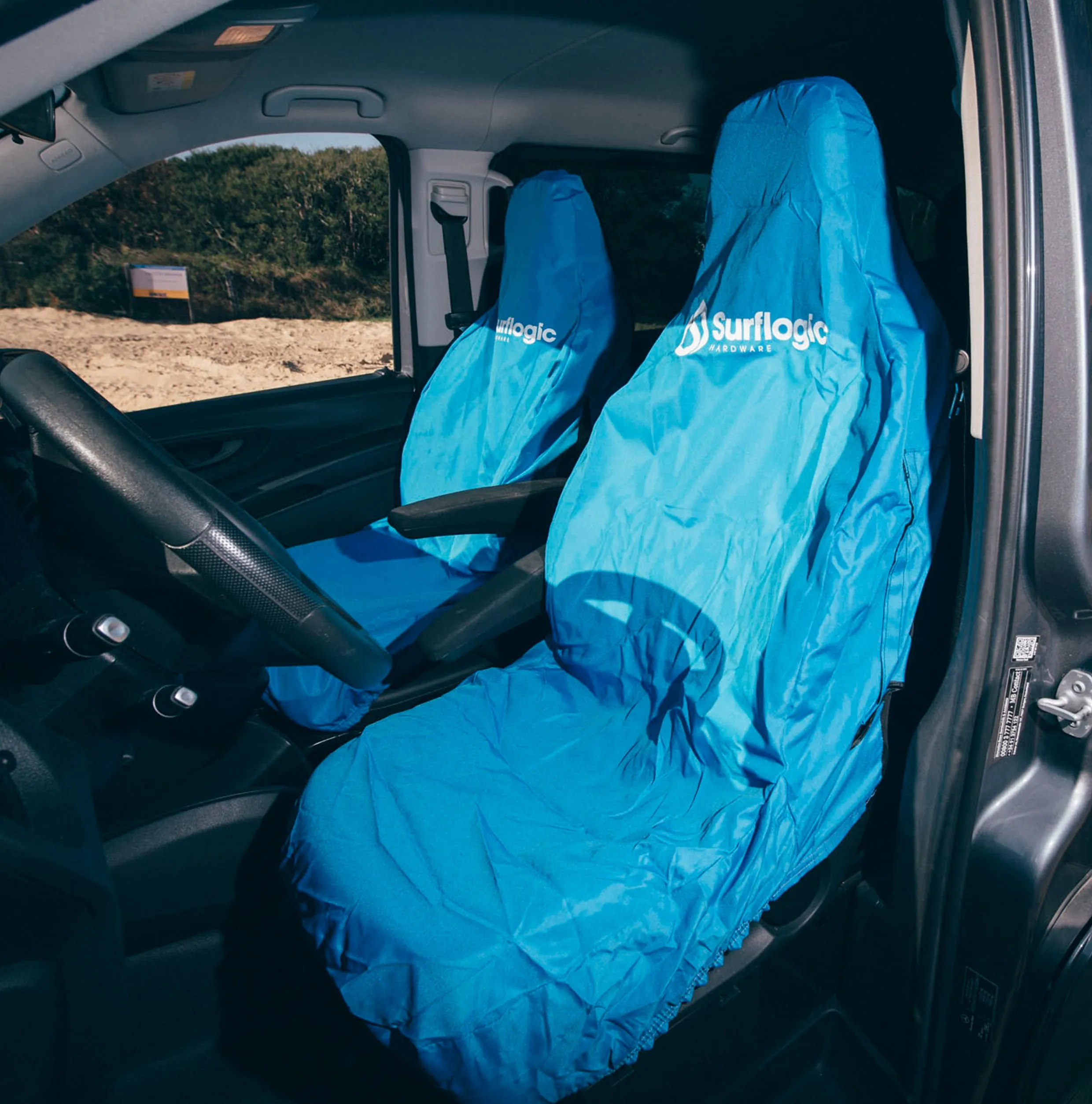 Surflogic - Waterproof Seat Cover Cyan (1 Piece)