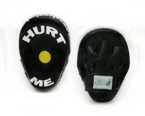 SWEAT CENTRAL BOXING FOCUS PADS MITT GLOVE  "HURT ME"