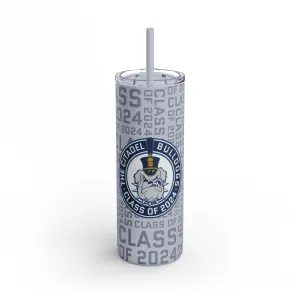 The Citadel, Class of 2024 Spike, Maars Maker Skinny Matte Tumbler, 20oz