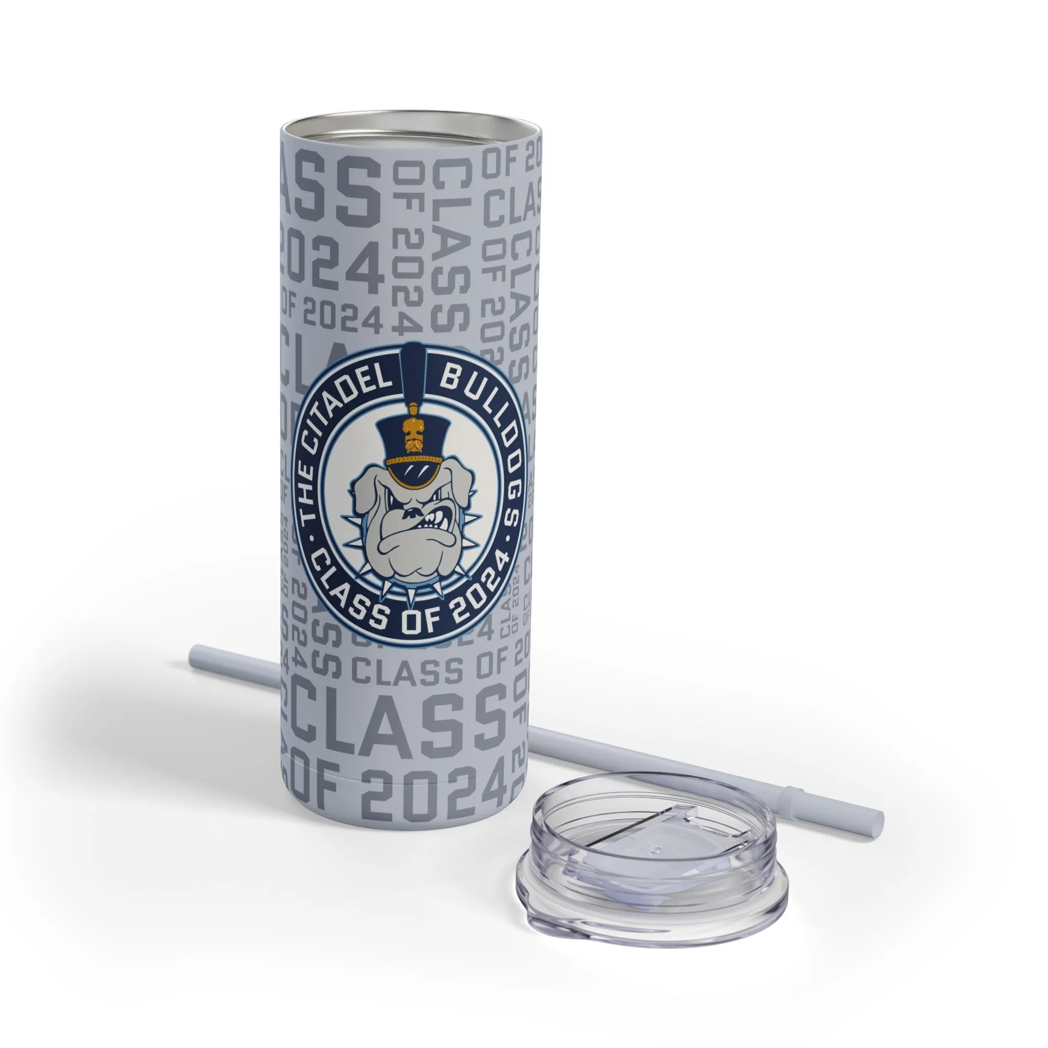 The Citadel, Class of 2024 Spike, Maars Maker Skinny Matte Tumbler, 20oz