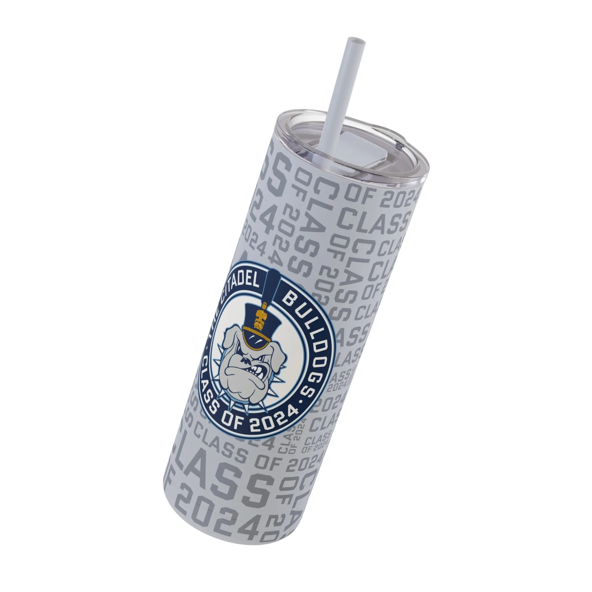 The Citadel, Class of 2024 Spike, Maars Maker Skinny Matte Tumbler, 20oz