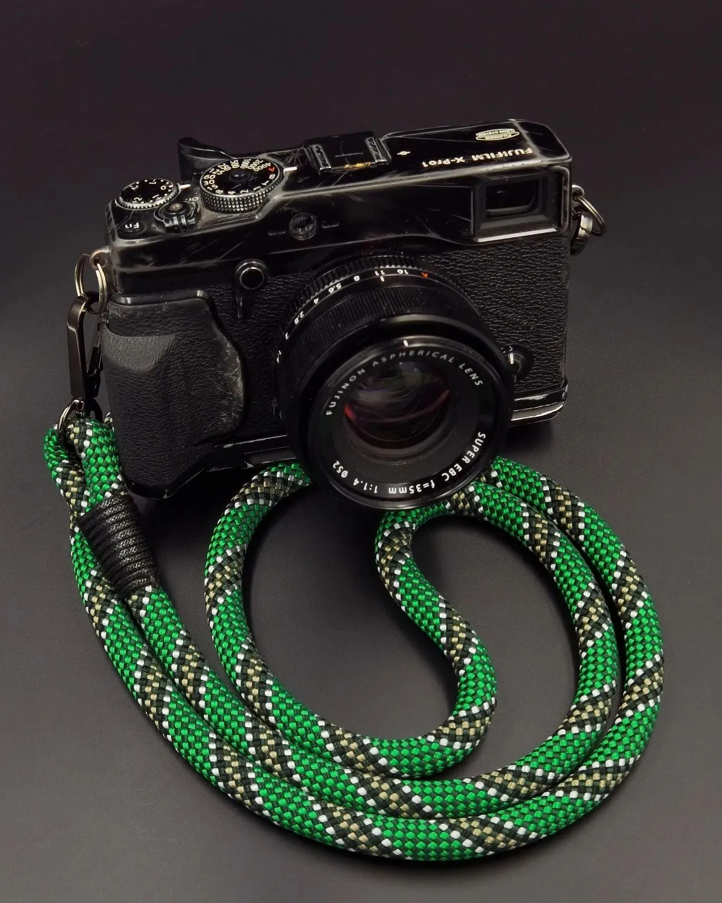 The Green Mamba Camera Strap