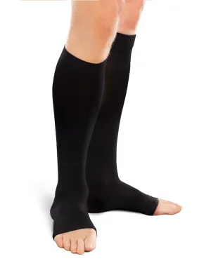 Therafirm Ease Opaque Unisex Open Toe Knee High 30-40 mmHg - Clearance